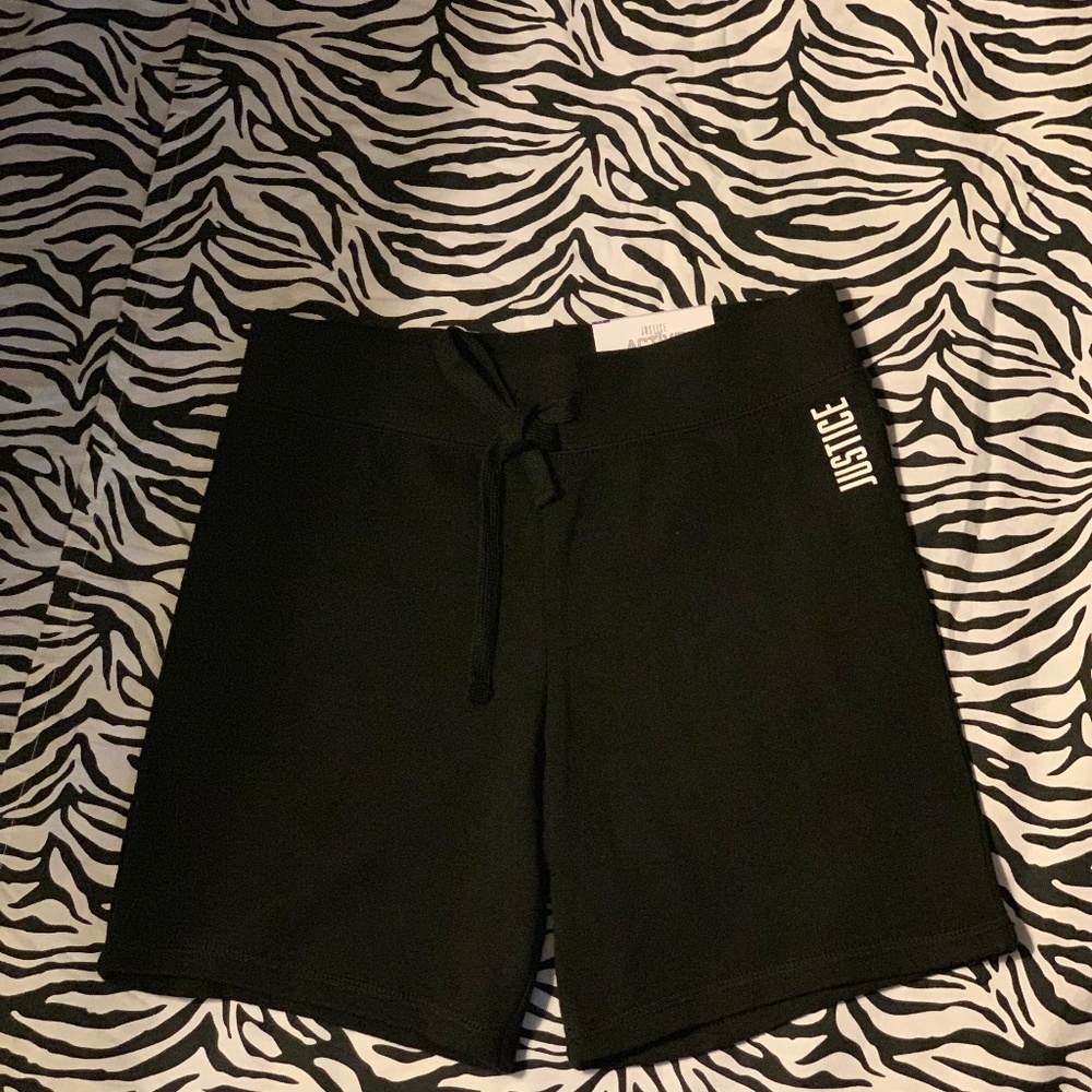 NWT Justice Brand Girls Bermuda Sweatshorts